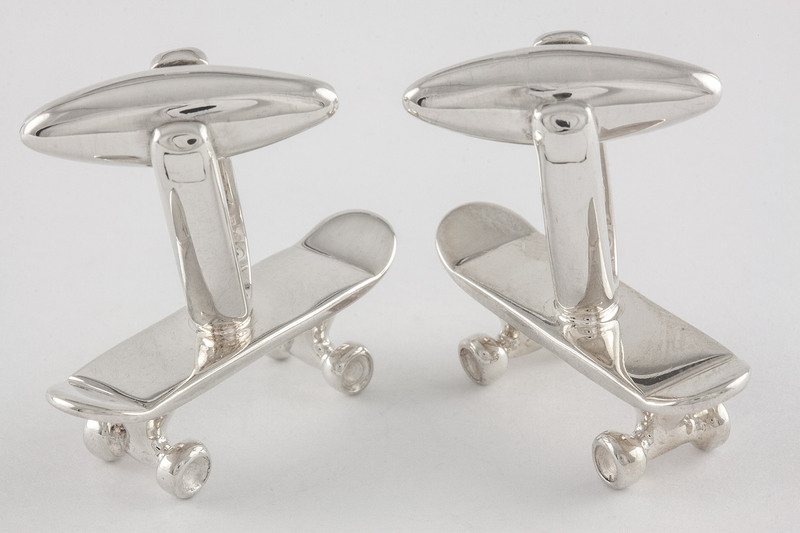 Skateboard Cufflinks