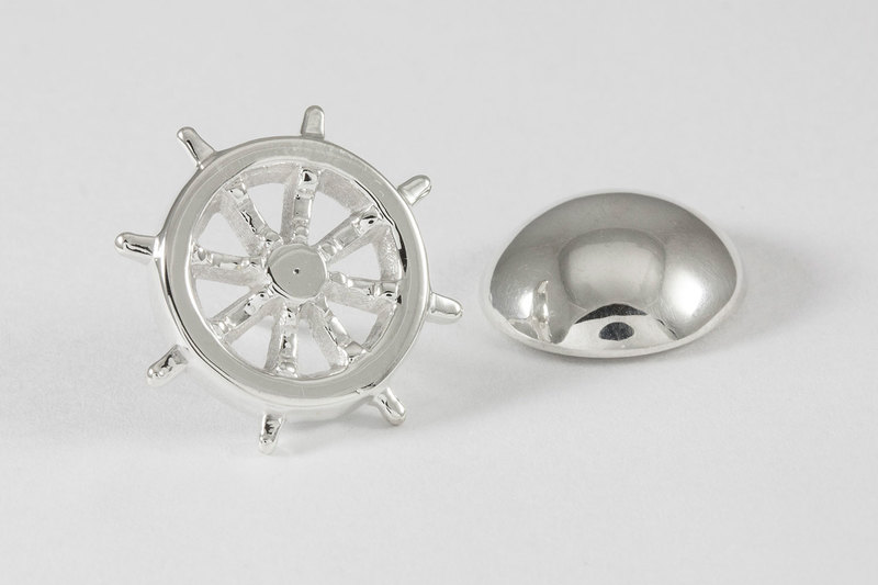 Steering wheel Lapel pin
