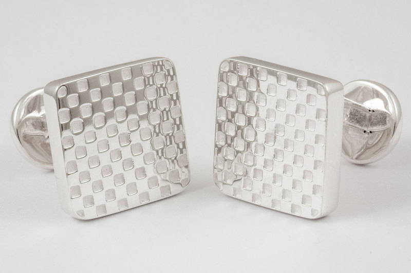 Checkerboard Cufflinks